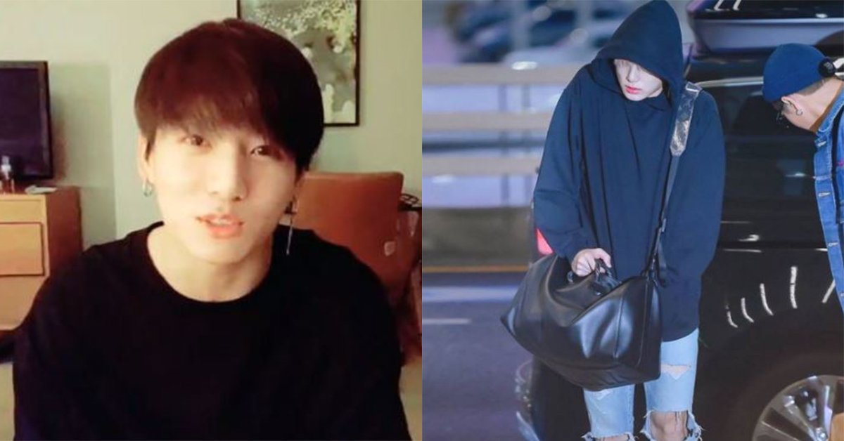 Jungkook Updates on X: The bag that Jimin gave him as his birthday  present! ©GetOnSwag  / X