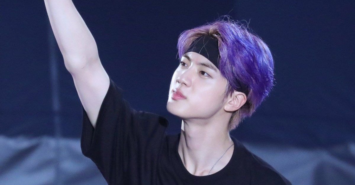 Do You Know The Secret Behind JIN's Purple Hair? | 중앙일보