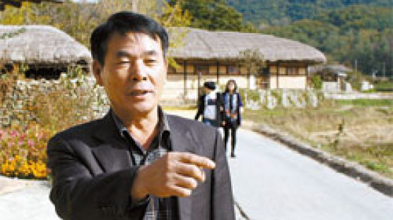 외암민속마을보존회 이준봉 회장