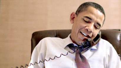 [사진] 오바마, 공화당에 축하 전화