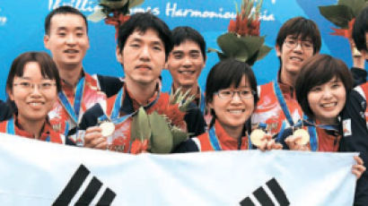 바둑 금메달 셋 싹쓸이 … 역시 머리는 한국