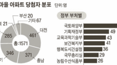 세종시 당첨자 40%가 서울·수도권