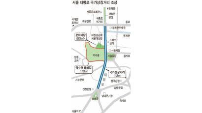 광화문~숭례문 2㎞ 구간 … 국가상징거리 본격 추진