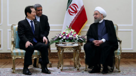 정세균-로하니 대담 "이란의 핵 합의 과정, 北 지도자에 전달해달라"
