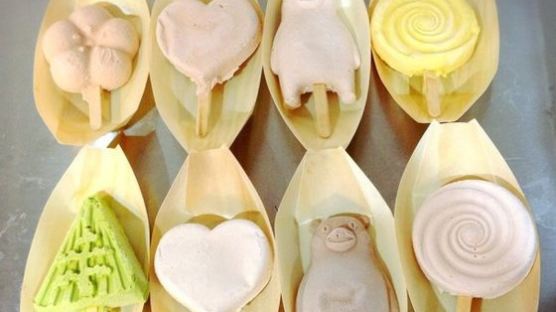 일본에서 판매되고 있는 녹지 않는 아이스크림