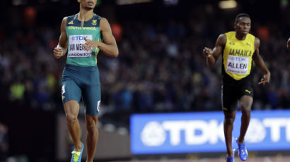 '볼트가 점찍은 육상 예비스타' 판니커르크, 세계선수권 400m 2연패