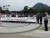 한국농축산연협회가 9일 오전 청와대 분수대 앞에서 청탁금지법 개정을 촉구하는 기자회견을 열고 있다. [사진 한국농축수산협회]