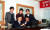 앞줄 왼쪽이 류칭펑 회장. 친구들과 만든 회사는 중국 최고의 음성인식 회사로 발돋움했다. 지난 2008년 5월 선전증권거래소에 상장한 커다쉰페이는 중국 증시에서 음성인식과 AI 분야의 유일한 상장사다. [출처: 바이두 백과]