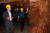 황운하 울산청장(오른쪽)이 지난 11일 울산 남구 신정동 태화강 동굴피아를 방문해 내부 시설 점검을 하고 있다. [사진 울산지방경찰청]