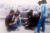 영화 '택시운전사'의 실제 인물인 고 위르겐 힌츠페터(왼쪽 첫번째)가 1980년 5월 당시 외신기자들과 함께 광주의 참상을 취재하던 모습. [사진 5·18기념재단]