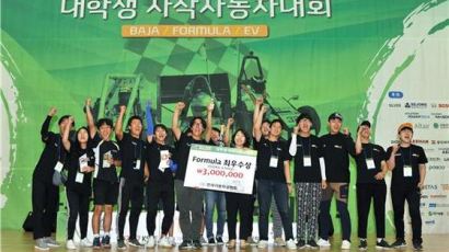 국민대 동아리 ‘KORA’, 자작자동차대회 Formula 부문 우승·준우승