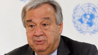 유엔 사무총장 "한반도, 군사행동은 일고의 가치도 없어"
