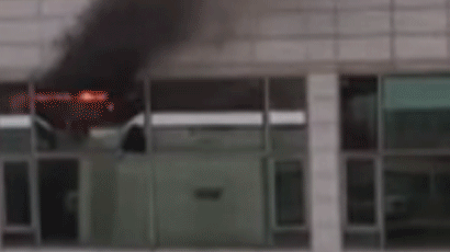 서울 화랑대역 인근 상가 불…6명 연기흡입, 100여명 대피(영상)