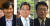 조국 민정수석, 김명수 대법원장 후보자, 법무부 법무·검찰개혁위원장 한인섭. (왼쪽부터)