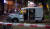 23일(현지시간) 네덜란드 로테르담에서 발견된 스페인 밴 차량. 차량엔 가스통 여러 개가 실려 있었다. 밴 운전자 역시 스페인 국적으로, 로테르담 경찰이 체포해 테러 관련성을 조사하고 있다. [AP=연합뉴스]