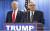 2016년 1월 트럼프 당시 공화당 대통령 경선 후보(오른쪽)가 존 아파이오와 함께 유세하고 있다. [AP=연합뉴스] 