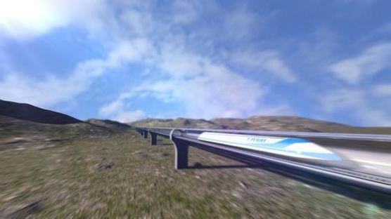 중국, 진공터널 시속 4000㎞ 고속비행열차 연구개발 착수
