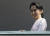 지난해 11월 미얀마 총선에서 승리한 아웅산 수지. [중앙포토]