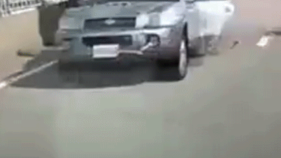 천안-논산고속도로 졸음운전으로 8중 추돌사고 낸 버스 영상 공개 
