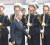 블라디미르 푸틴 러시아 대통령이 지난달 30일 상트페테르부르크에서 열린 ‘해군의 날’행사에 참석하고 있다. 러시아는 다음달 14~20일 나토 접경 지역에서 10만 명이 참가하는 ‘자파드 2017’ 훈련을 벌일 예정이어서 서방과의 갈등이 예상된다. [AP=연합뉴스]