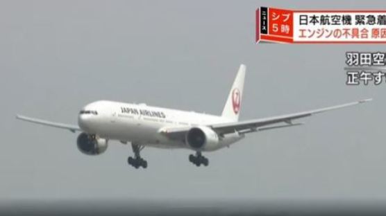 불꽃 튀며 비상 착륙한 일본 항공기…JAL "버드 스트라이크 아냐"