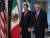 카소 멕시코 외무장관(왼쪽)과 틸러슨 미국 국무장관. [AP=연합뉴스]