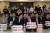 자유한국당은 8일 오전 국회 로텐더홀에서 보이스 오브 자유한국 릴레이 발언대 행사를 열고 북핵대책 즉각 강구 등을 요구했다. 조문규 기자