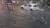 부산 지역에 호우 경보가 내린 11일 오전 부산 사상구 학장동의 한 도로가 침수돼 출근길 시민들이 불편을 겪고 있다. [연합뉴스]