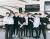 11~12일 부산과 서울 공연을 위해 한국을 찾은 체인스모커스와 방탄소년단. [사진 방탄소년단 트위터]