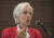 크리스틴 라가르드 국제통화기금(IMF) 총재가 11일 오후 서울 프레스센터에서 열린 기자회견에서 발언하고 있다. [연합뉴스]