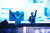 12일 서울 잠실실내체육관에서 첫 단독 공연을 연 EDM 듀오 체인스모커스. [사진 현대카드]