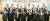 김은경 환경부 장관(앞줄 오른쪽 네번째)이 지난 13일 부산 해운대구 웨스틴 조선호텔에서 열린 통합물관리 순회토론회에 참석해 관계자들과 기념촬영하고 있다. [연합뉴스]