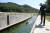 함안군 승마공원 휴양조련시설에 설치된 말 전용 수영장. 위성욱 기자 