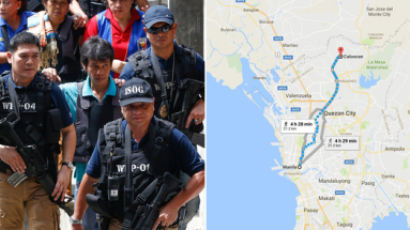 필리핀 경찰 1200명, '전원 정직' 초유의 사태