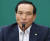 국민의당 김중로 의원이 지난달 10일 오전 국회에서 열린 원내정책회의에서 발언하고 있다. [연합뉴스]