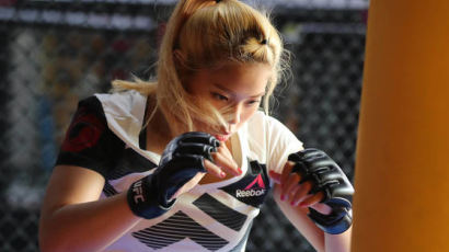 UFC 첫 여성 한일전 앞둔 전찬미...주먹이 운다