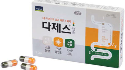 [글로벌 신약 도전] 효능 우수한 '다제스캡슐', 중국 소화제 시장서 판매 선두 질주