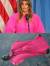 유엔 오찬에 3000달러 (약 340만원)짜리 네온 핑크 드레스를 입고 참석한 멜라니아 트럼프. 핑크색 윙슈트 같다면는 조롱을 받기도 했다. [사진 인스타그램]