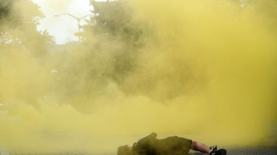 [서소문사진관]서울이 화학탄 공격을 받으면-민·관·군·경·소방 통합 방위훈련