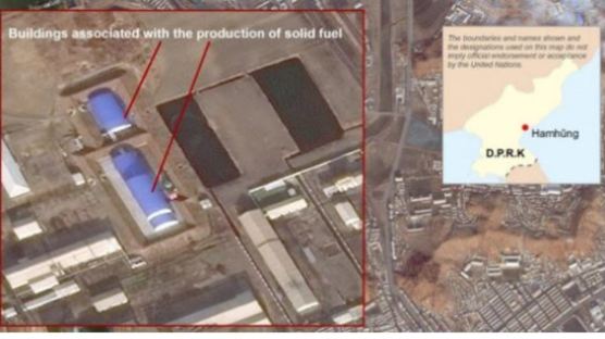 북한, 화학섬유 공장서 미사일 연료 자체 생산 정황