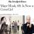 &#39;커버걸&#39;의 메이 머스크 발탁을 알리는 뉴욕타임스 기사. 가운데 사진은 이달 초 뉴욕에서 열린 한인 디자이너 무대에 오른 메이의 모습이다. [메이 머스크 인스타그램]