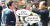 29일 서울 용산역 추석 인사를 나갔다가 한 시민의 거센 항의를 받은 이철우 자유한국당 의원(왼쪽) [사진 Media VOP 유튜브 영상 캡처]