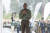  지난 9월 1일 르완다 무산제 지역에서 고릴라 탄생 기념 행사에 참여한 폴 카가메 르완다 대통령 [연합뉴스]