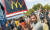 미국 패스트푸드 업계 종업원들의 시위는 결국 29개 주의 최저임금 인상으로 이어졌다. 사진은 2013년 8월 텍사스주 오스틴의 시위 장면. [AP=연합뉴스]