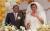무가베 대통령과 그레이스는 1996년 성대한 결혼식을 올렸다. [중앙포토]