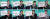 8일 일본 기자클럽 주최 당수 토론회에서 야야 대표가 선거 캐치프레이즈를 들어보이고 있다. 왼쪽 위부터 시계방향으로 야마구치 가즈오 공명당 대표, 아베 신조 자민당 총재(총리), 고이케 유리코 희망의 당 대표(도쿄도 지사), 시이 가즈오 공산당 위원장, 나카노 마사시 일본마음의 당 대표, 에다노 유키오 입헌민주당 대표, 마쓰이 이치로 일본유신회 대표(오사카부 지사), 요시다 다다토모 사민당 당수. [지지통신] 
