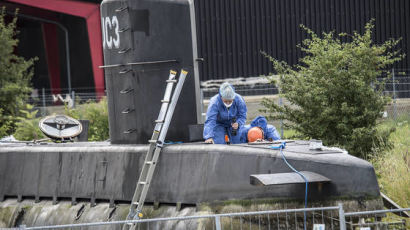 잠수함 탔다 살해된 스웨덴 여기자 사고 부근 미제 사건 재수사 