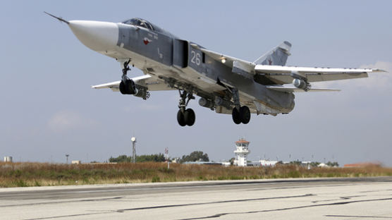 러시아 Su-24 전폭기 이륙 사고…조종사 사망