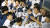 NC 중심타자 나성범(가운데)이 11일 창원 마산구장에서 열린 롯데와의 준플레이오프 3차전에서 5회 말 투런홈런을 날린 뒤 축하를 받고 있다. [창원=뉴스1]