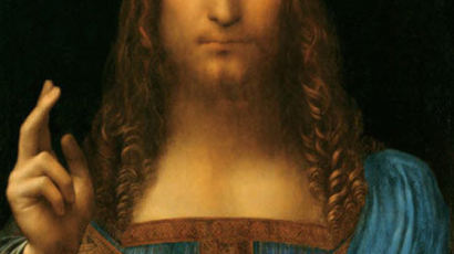 다빈치가 500년 전 그린 예수 초상화 경매에…1100억원 예상